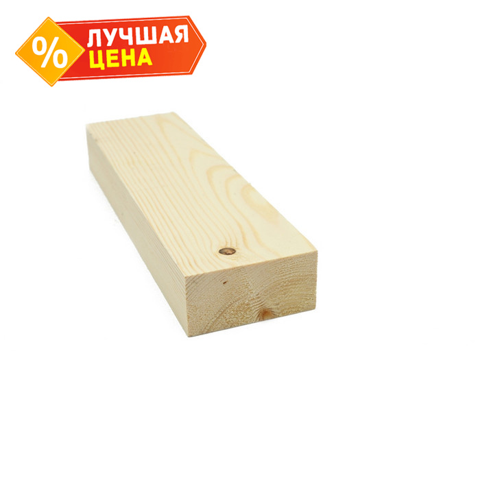 Брусок строганный сухой 40х70х2000 сорт АВ